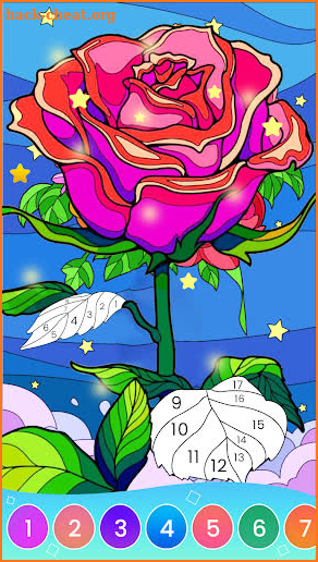 Color by Number Coloring Games screenshot