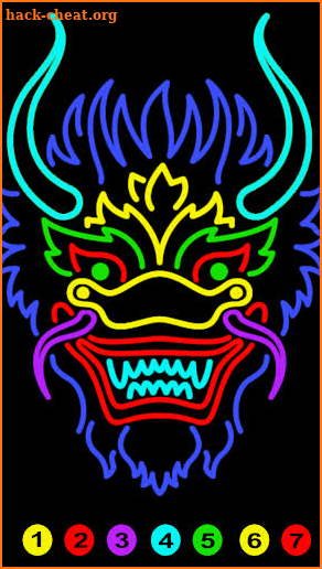 Color By Number Doodle Art - Adult Coloring Pages screenshot