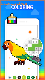 Color by Number - Draw Sandbox Pixel Art screenshot