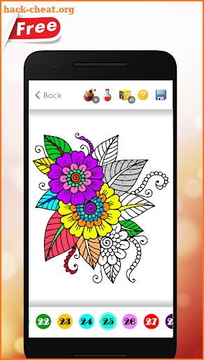 Color by Number - Happy Color Game Free screenshot
