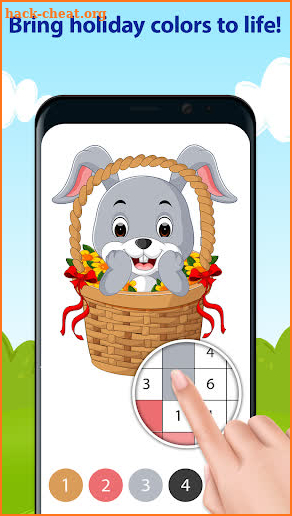 Color by Number - Holiday Coloring Pages screenshot