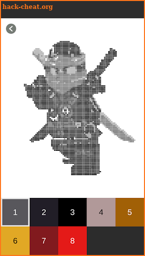 Color By Number Lego Ninjago Pixel Art Hack Cheats And