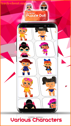 Color By Number-LOL loPoly Surprise Puzzle Doll screenshot