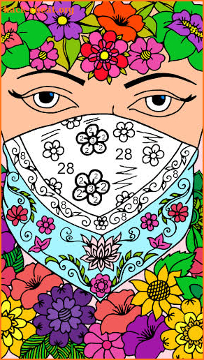 Color by Number - New Coloring Book Free screenshot
