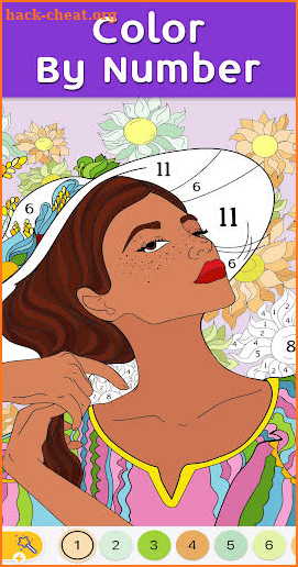 Color by Number, Paint Art - Star Coloring Pages screenshot