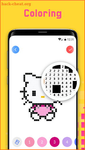 Color By Number - Pixel Art, Pixel Color 2018 screenshot