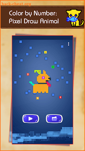 Color by Number: Pixel Draw Animal screenshot