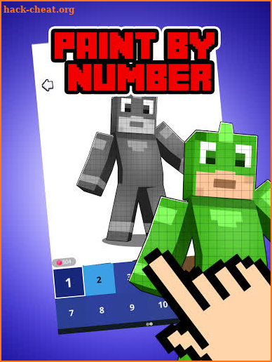 Color by Number  Pixel Hero screenshot
