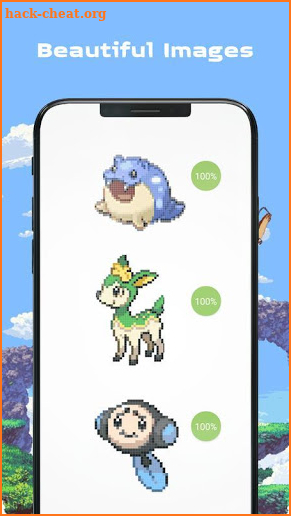 Color by Number - Pokees screenshot