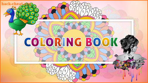 Color By Number -  Relaxing Free Coloring Book screenshot