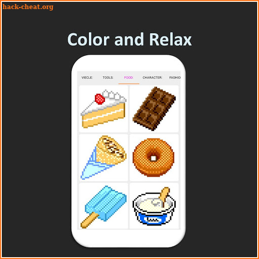 Color by Number - san - Pixel Art screenshot