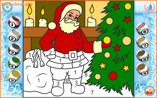 Color by Numbers - Christmas screenshot