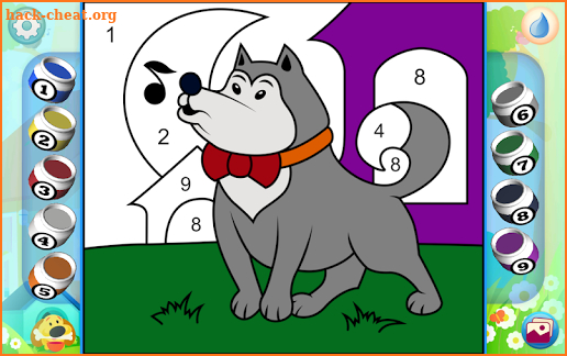 Color by Numbers - Dogs screenshot