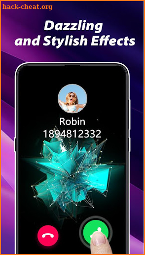 Color Call - Color Phone Call screen, LED Flash screenshot