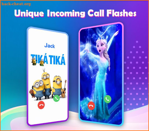 Color Call Flash-Phone Call Screen Theme Led Flash screenshot