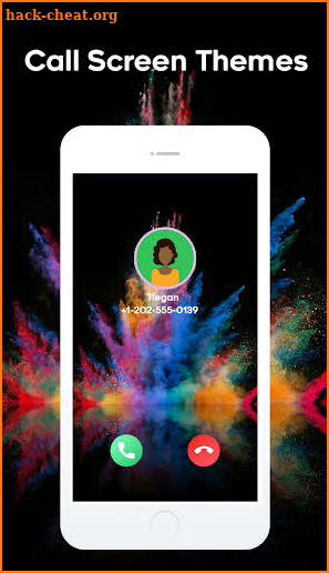 Color Call Launcher - Call Screen themes , LED screenshot