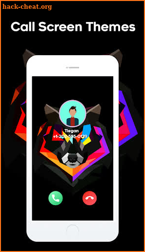 Color Call Launcher - Call Screen themes , LED screenshot