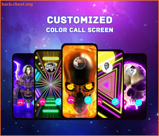 Color Call Pro-Phone Caller Screen Theme,LED Flash screenshot