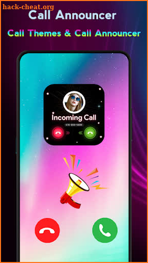 Color Call Screen Call Locator screenshot