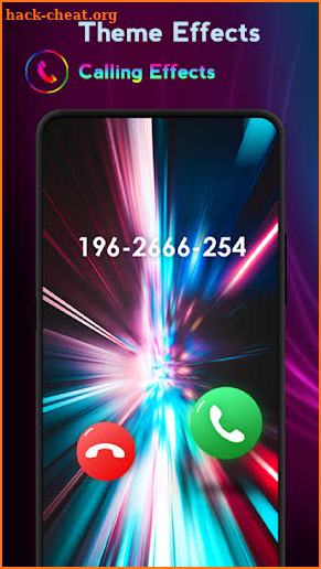 Color Call Screen Call Locator screenshot