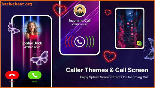 Color Call Screen Call Themes screenshot