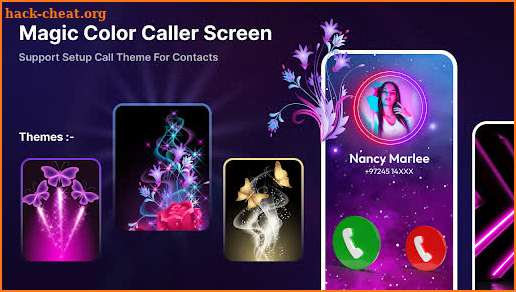 Color Call Screen Call Themes screenshot