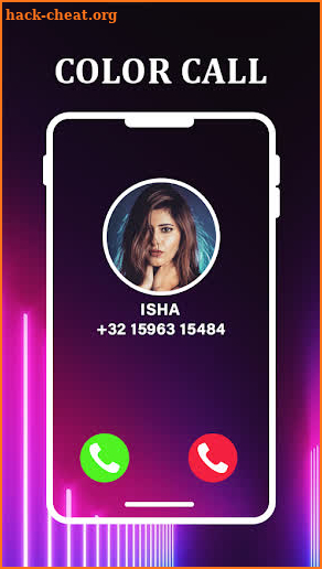 Color Call Screen-Caller Phone screenshot