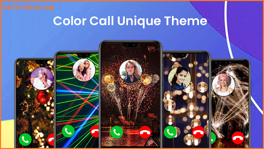 Color Call Screen - Caller Phone Flash screenshot