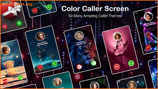 Color Call Screen, Color Call Flash, Call Themes screenshot