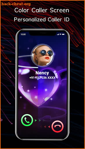 Color Call Screen Dialer Theme screenshot