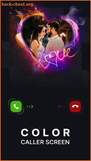Color Call Screen, Flash Theme screenshot