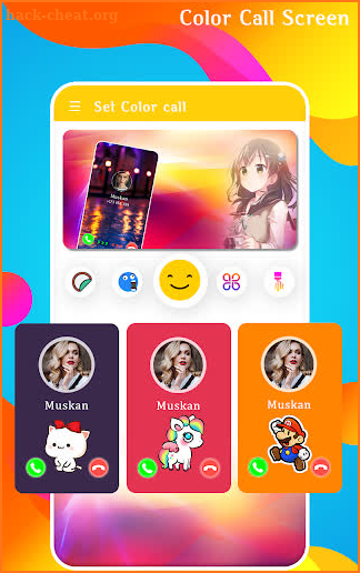 Color Call Screen - Personalise Call Theme screenshot