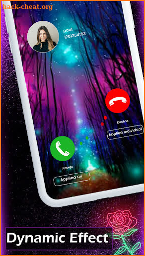 Color Call Screen - Phone Caller Screen Theme screenshot