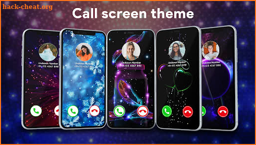 Color Call Screen, Phone Dialer and Edge Lightning screenshot