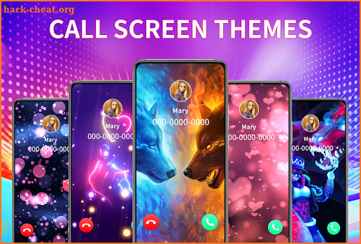 Color Call Screen Themes- Color Screen Flash Light screenshot