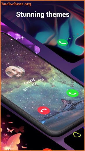 Color Call Screen Themes With Flashlight On Call screenshot