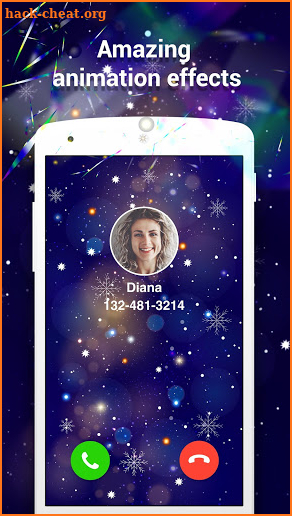 Color Call Screen Themes With Flashlight On Call screenshot