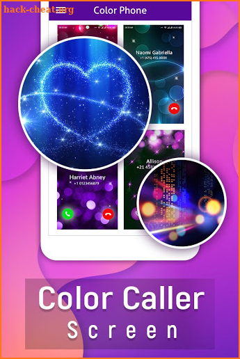 Color Caller Screen - Color Call Theme Dialer screenshot