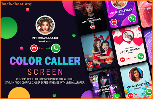 Color Caller Screen Themes screenshot