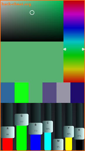 Color code screenshot