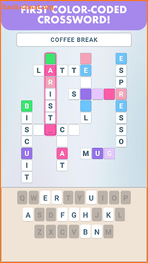 Color Code: Crossword Puzzle screenshot