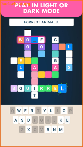 Color Code: Crossword Puzzle screenshot
