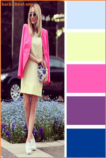 color coordinate outfits fashion style screenshot