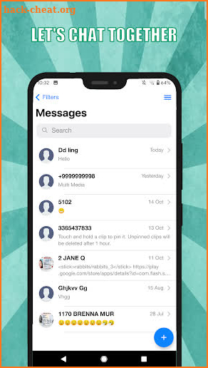 Color Emoji Message screenshot