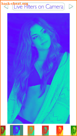Color Filters Photo Editing screenshot