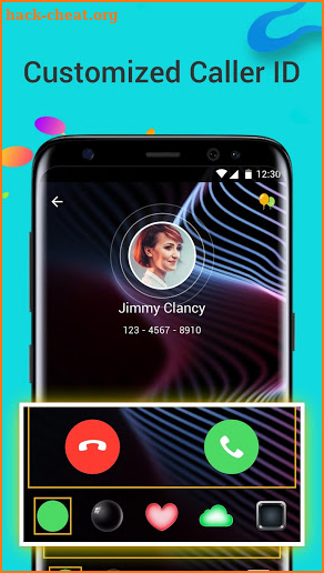 Color flash & Colorful Call Screen screenshot