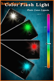 Color Flash Light Call SMS: LED Torch Flash screenshot
