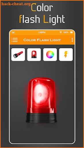 Color flash light : Torch LED Light screenshot