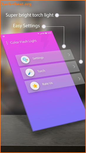 Color Flash on Call & SMS: Color Flash Alert Torch screenshot