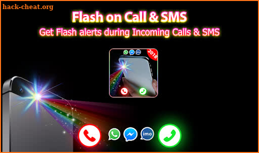 Color flash on call & SMS:  LED Flash screenshot